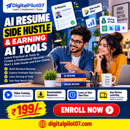 DigitalPilot07_AI_Resume_Side_Hustle_Earning_AI_Tools_1080x1080